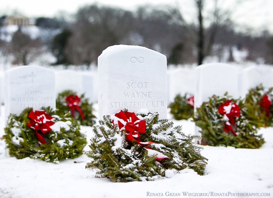 Scot Sturzebecker Headstone at Arlington National Cemetary